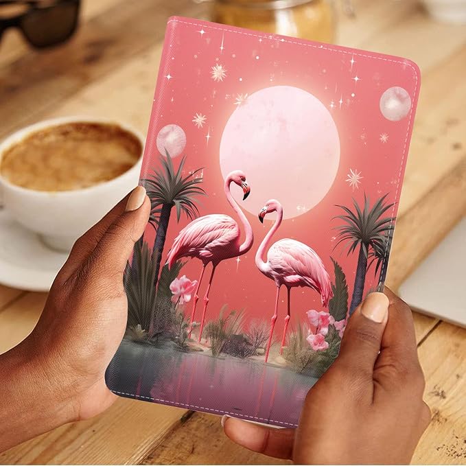 Case for Samsung Galaxy Tab A 8.0 2019 (SM-T290/T295/T297) Slim Lightweight PU Leather Stand Cover with Auto Wake/Sleep for Galaxy Tab A 8.0 Inch Abstract Watercolor Art Dogs