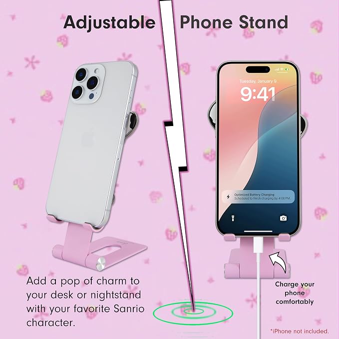 Sonix x Sanrio Character Phone Stand | Adjustable Cell Phone Holder Desk Stand Dock | Badtz Maru