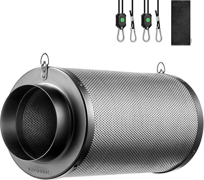 VIVOSUN 4 Inch Air Carbon Filter Smelliness Control