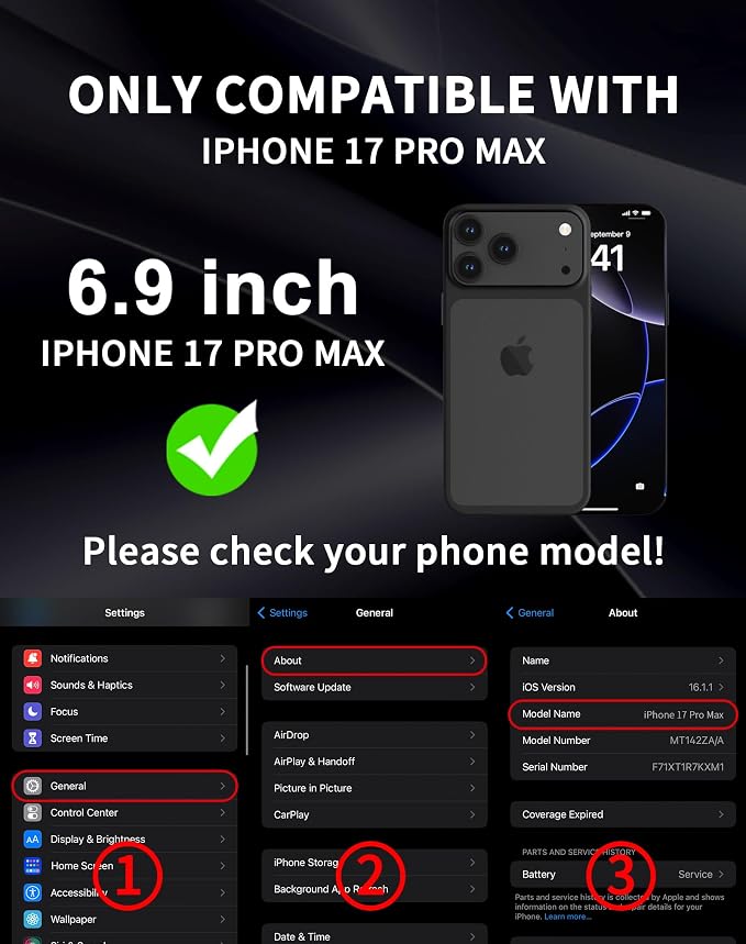 Gradient for iPhone 17 Pro Max Privacy Screen Protector[Auto-Installation] | 2 pack for iPhone17ProMax 6.9inch Tempered Glass Anti Spy Anti Blue Light Eye Protection HD Clear Anti-Scratch No Bubble