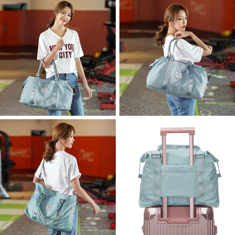 Travel Duffel Bag, Carry On Overnight Weekender Bags for Women