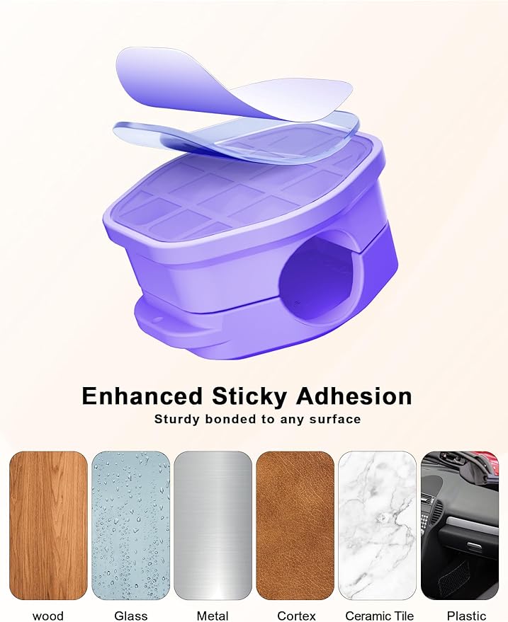 Cord Organizer - Cord Holder for Nightstand - Cable Clips - Cord Holder, Magnetic Cord Organizer, for Desk, Nightstand, Phone Charger, Computer, Home, Office, Car
