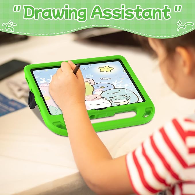 BMOUO Kids Case for Samsung Galaxy Tab A11+ Plus 11” 2026/A9+ Plus 2023 11 inch Tablet with Screen Protector Shockproof Lightweight Stand Handle Galaxy Tab A11 Plus/A9 Plus Case for Kids Black