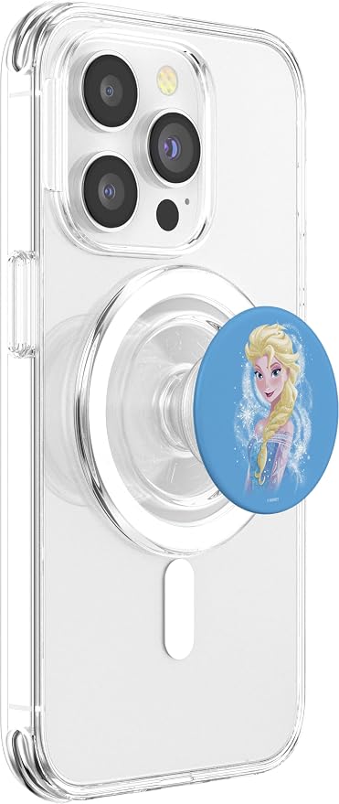 Disney Frozen Elsa Snowflake Swirls PopSockets Standard PopGrip