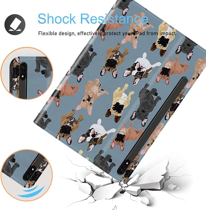 Case for Samsung Galaxy Tab S8 Plus 2022/S7 FE 2021/S7 Plus 2020 12.4 inch Ultra-Thin Multi-Angle Bracket Full Body Case with Wake/Sleep Function - Bible Phil 4-13 Floral