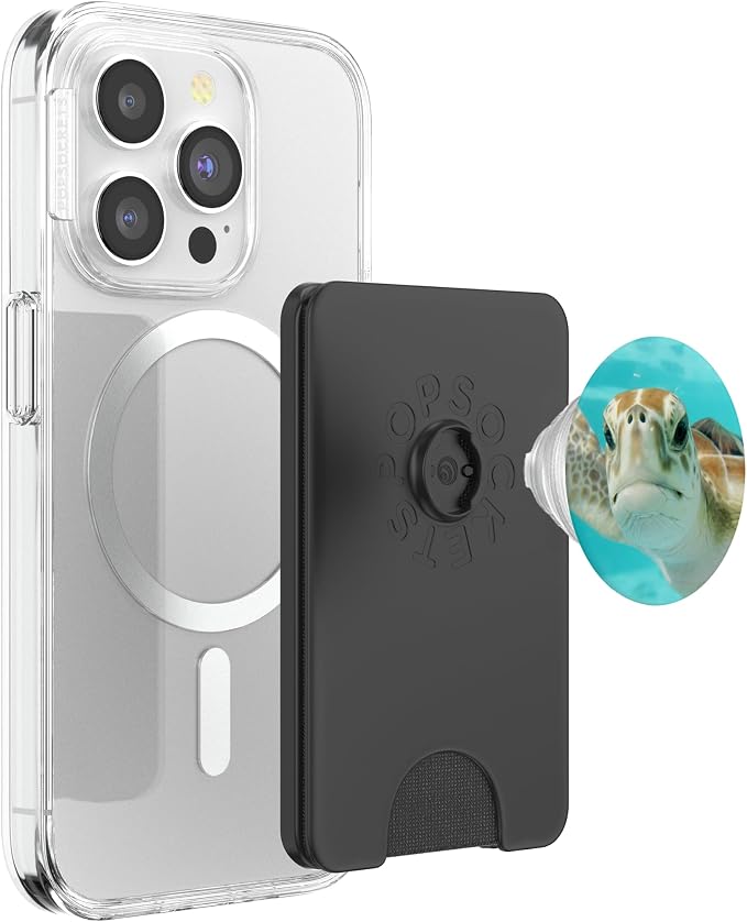 Pop out Cell Phones holder underwater Ocean Sea Turtles PopSockets Adhesive PopGrip