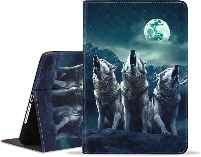 Case for iPad (A16) 11th Generation 11 Inch 2025 iPad 10th Generation 10.9 Inch 2022 Protective Leather Case Adjustable Stand Auto Wake/Sleep Smart Case - African American Girl