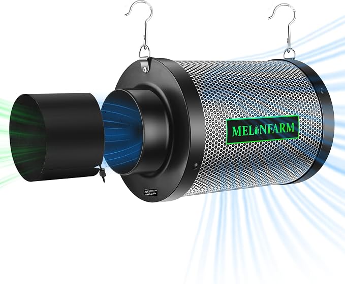 MELONFARM 4 Inch Air Carbon Filter Smelliness Control