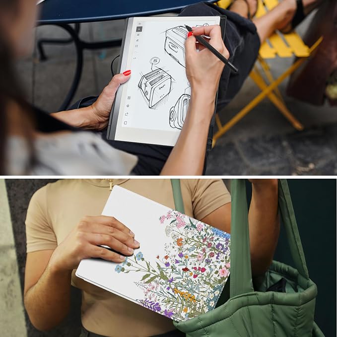 Case for Remarkable 2 Paper Tablet 10.3 2020 ReleasedLightweight and Hard Back Shell Protective Book Folio Cover with Built-in Pen HolderComes with Remarkable 2 Pen Tips.