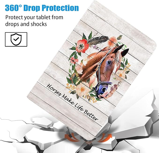 Case for Samsung Galaxy Tab A 10.1 Inch 2019 Tablet [SM-T510/T515/T517] Slim PU Leather Case Adjustable Stand with Auto Wake/Sleep - Bible Verse Proverbs 31:25