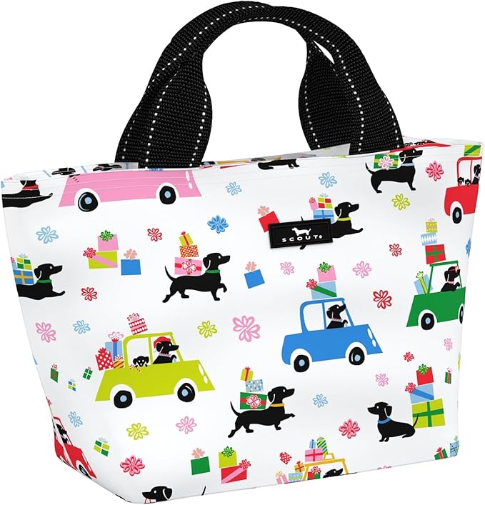 SCOUT Nooner Insulated Lunch Box for Women with 6 Can Capacity - Lightweight Work Lunch Bag for Teachers and Nurses - Soft Cooler for Beach Travel and Picnic