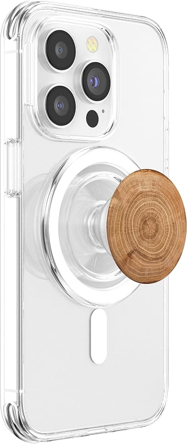 Tree Rings Cut Cross Section of Tree Design PopSockets Adhesive PopGrip