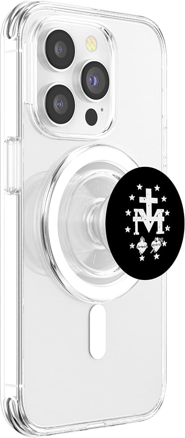 Miraculous Medal Medalla Milagrosa Catholic Virgin Mary PopSockets PopGrip: Swappable Grip for Phones &amp Tablets PopSockets Adhesive PopGrip