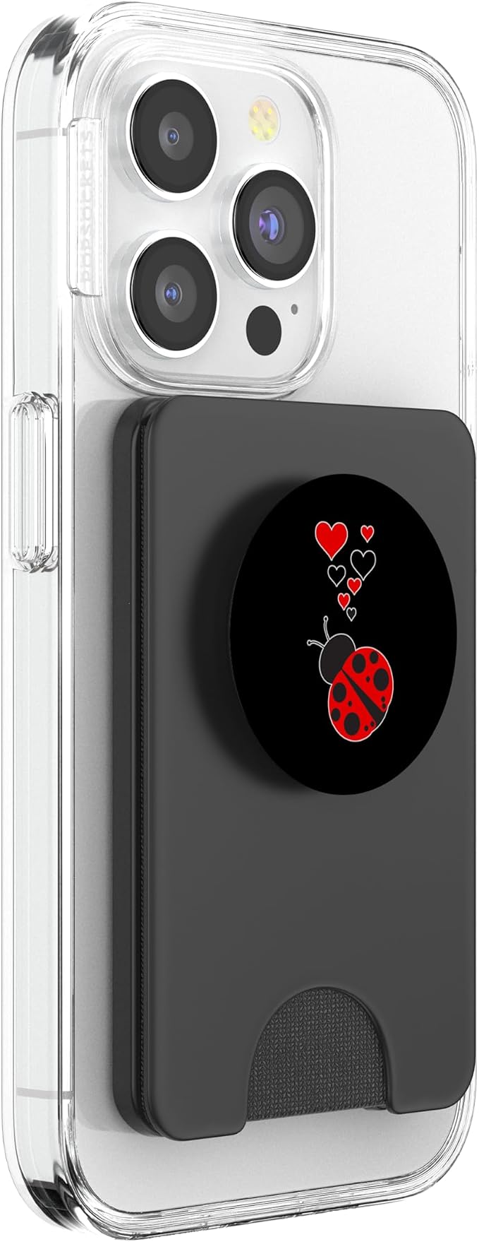 Cute Ladybug Hearts - I Love Ladybugs OK? PopSockets Adhesive PopGrip