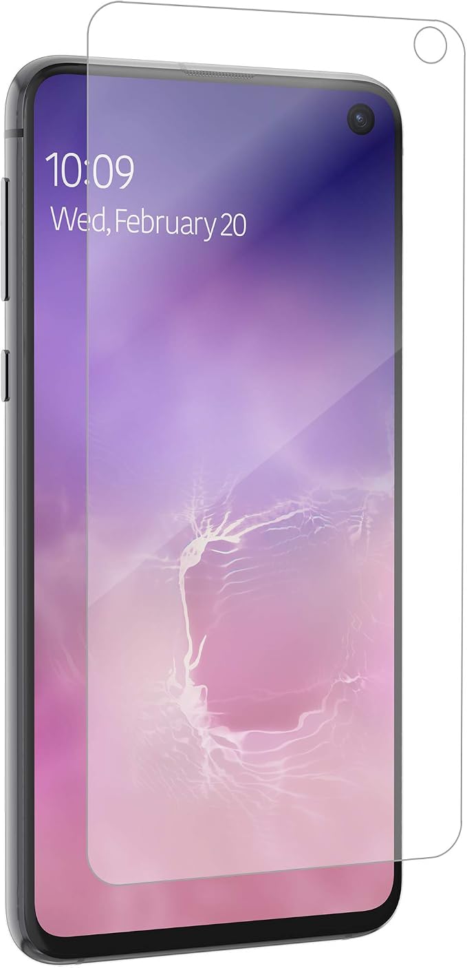 ZAGG InvisibleShield Glass+ Screen Protector – Made for Samsung Galaxy S10e – Extreme Impact &amp Scratch Protection – Easy to Apply – Seamless Touch Sensitivity