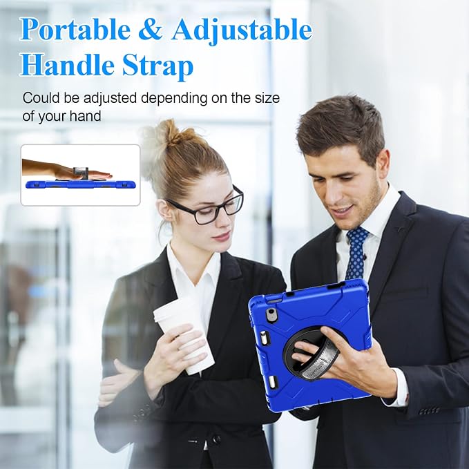 SUPFIVES Case for iPad (A16) 11th/10th Generation 2022/2025 Full-Body Drop Protection Cover for iPad 10th Gen 10.9/11 inch with Screen Protector 360° Rotate Stand Shoulder Strap Pencil Holder