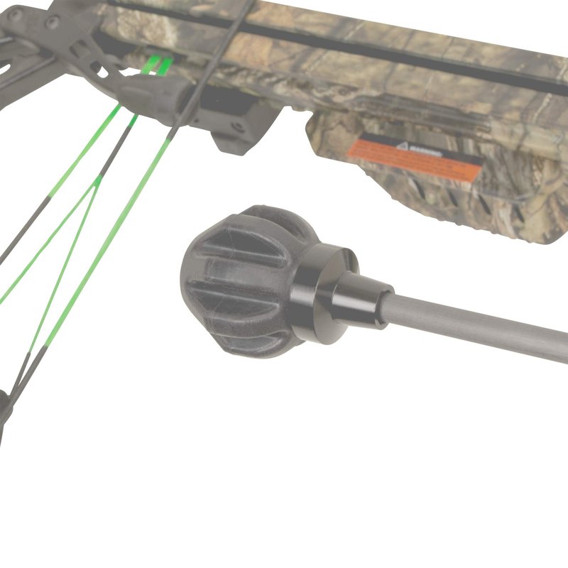 Allen Company Titan Crossbow Bolt De-Cocking Head, Standard Arrow Threads, Black