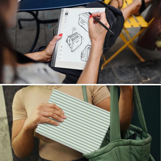 Case for Remarkable 2 Paper Tablet 10.3 2020 ReleasedLightweight and Hard Back Shell Protective Book Folio Cover with Built-in Pen HolderComes with Remarkable 2 Pen Tips.