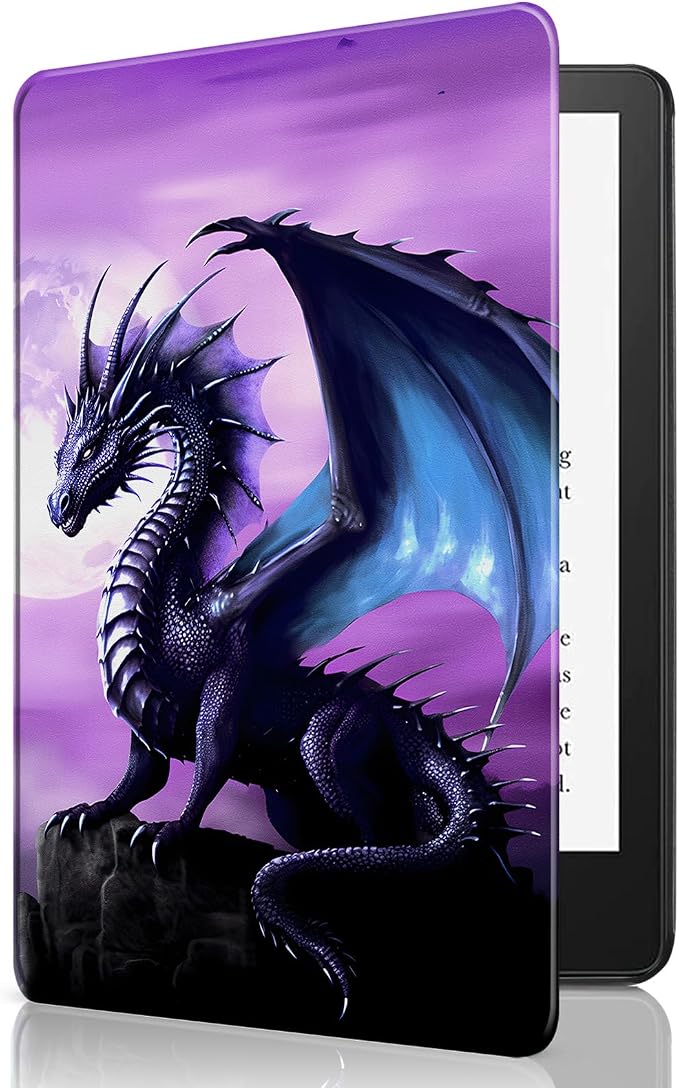 for 6 Kindle 2024 and 2022 (11th Generation) Case Slim Lightweight Smart Cover Case with Auto-Wake/Sleep for Kindle 2024Beach Starfish