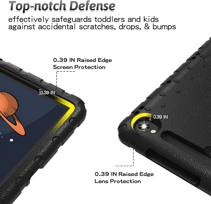 Heavy Duty Kids Case for Samsung Galaxy Tab S7 FE/S7 Plus/S8 Plus 12.4 inch | Rugged Protection Cover for Galaxy Tab S8+/Tab S7 FE/S7+ 2022/2021/2020 with S-Pen Holder Handle StandEVA Foam Rose Red