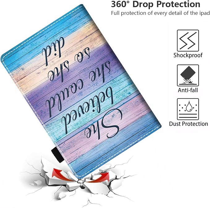 Case for Kindle Fire HD 10 Tablet 10.1 (9th/7th Generation 2019/2017 Release) - Slim PU Leather Stand Flip Cover with Card Slot &amp Pencil Holder Basketball Surface
