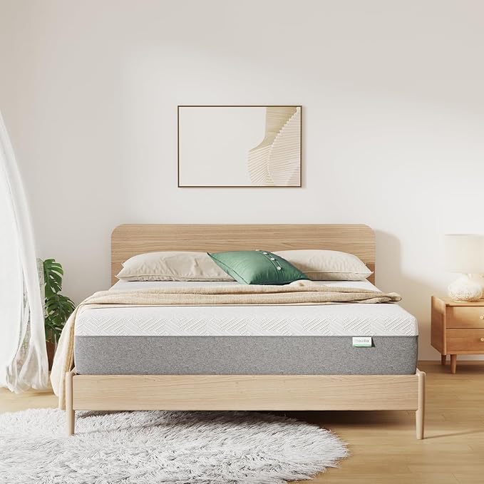 Novilla Mattress Queen Size, 14 Inch Gel Queen Memory Foam Mattress in a Box for Suppotive, Pressure Relieving & Plush Comfort, Bliss