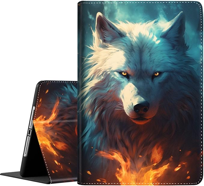 Case for iPad (A16) 11th Generation 11 Inch (2025) for iPad 10th Generation 10.9 Inch (2022) Slim Folding Stand Cover with Auto Wake/Sleep Watercolor Sea Turtle