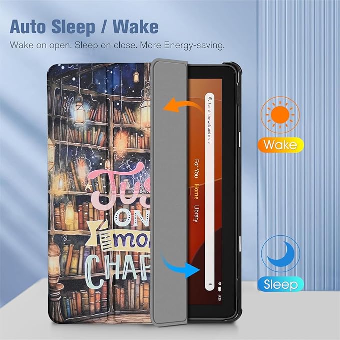 Case for Fire HD 10 Tablet (13th Generation 2023 Release) - America 250 Merchandise Lightweight PU Leather Hard Shell Stand Cover with Auto Wake/Sleep