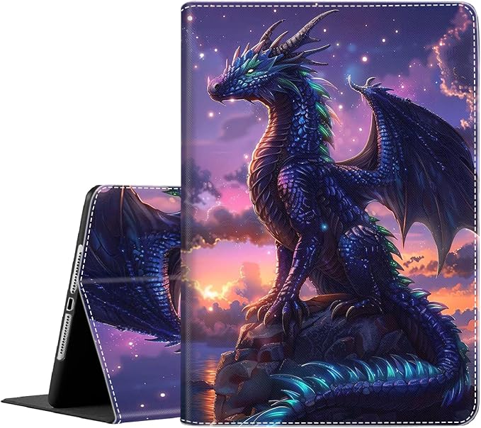 Case for iPad 9th/8th/7th Generation 2021/2020/2019 iPad 10.2 Inch Also Fit iPad Air 3th Gen 2019/iPad Pro 10.5 inch，Standing Cover with Auto Sleep/WakeCute Black Cat