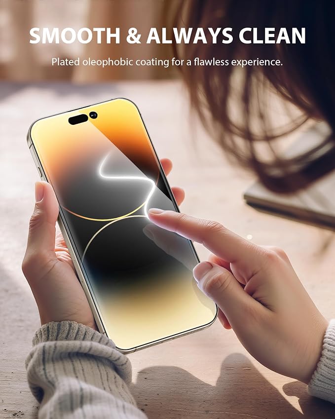 PDDKISS 2 Pack Screen Protector for iPhone 12/iPhone 12 Pro (2020) 6.1 inch Shatterproof Tempered Glass