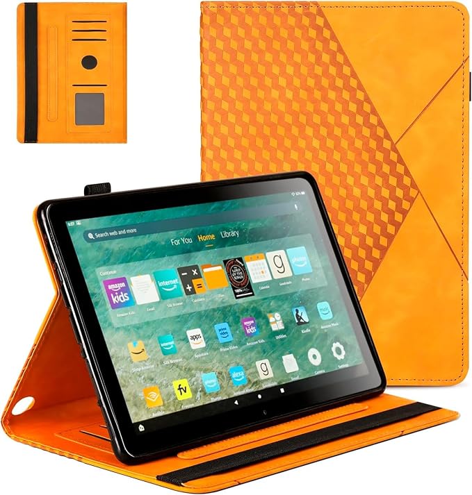 Case for FM 11 (13th Gen 2023) Multi-Angle Stand with Flexible Fixation Auto Wake/Sleep TPU Material (Brown)