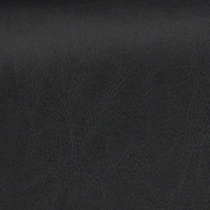 SIMPLIHOME Owen Rectangular Storage Ottoman - 48 inch Wide Upholstered Vegan Leather Lift-Top Ottoman in Midnight Black, Mid-Century Modern Ottoman for Living Room with Tufted Detail