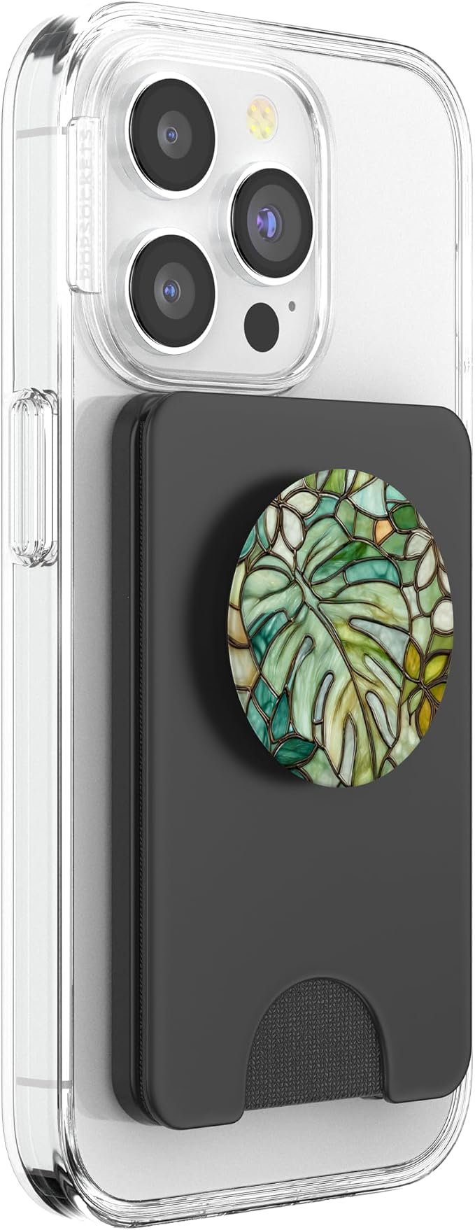 Monstera &amp Monstera Leaves Green Leaves Monstera Leaf PopSockets Adhesive PopGrip