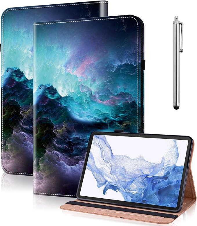 Case for Amazon Fire HD 10 and 10 Plus Tablet (13th/11th Generation 2023/2021 Release)PU Leather Slim Fit Folding Stand Cover - Brown Owl