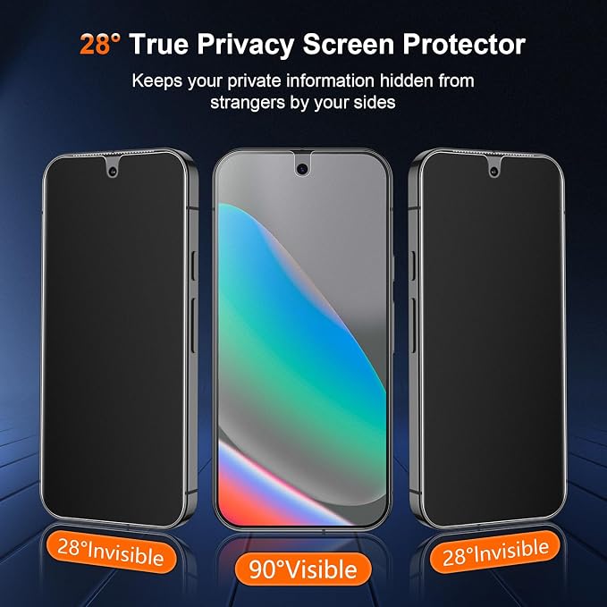 [2 Pack] Anti Glare Matte Privacy TPU Screen Protector for Google Pixel 10 (Not Glass) Fingerprint Sensor Compatible Full Adhesive Flexible Film Easy Installation