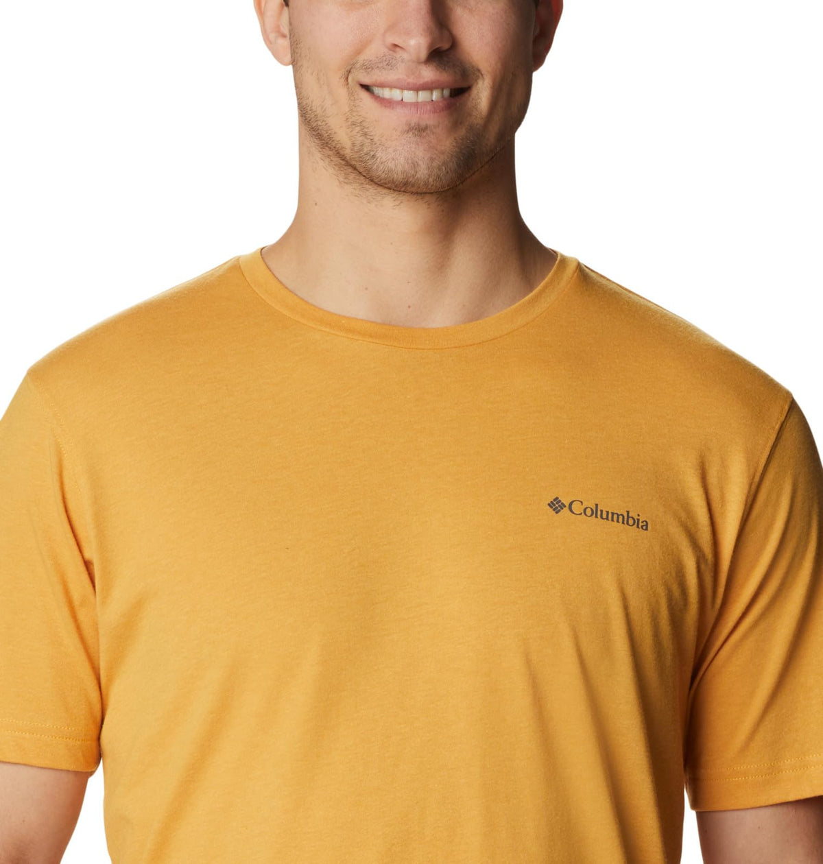 Columbia Men's Thistletown Hills Short Sleeve, Raw Honey, Large Tall