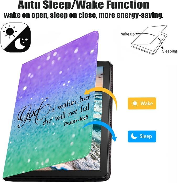 Case for iPad (A16) 11th Generation 11 Inch 2025 iPad 10th Generation 10.9 Inch 2022 Premium PU Leather Stand Folio Cover with Auto Sleep/Wake American Flag Sunflower and Cow