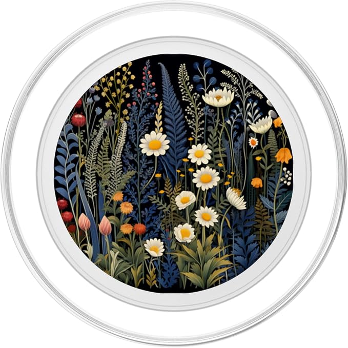 Wildflower Flowers Design Floral PopSockets PopGrip for MagSafe