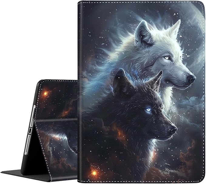 Case for New iPad (A16) 11th Generation 11 Inch 2025for iPad 10th Generation 2022 10.9 Inch Multi-Angle Stand Smart Cover Shockproof with Auto Wake/Sleep ，Starry Sky