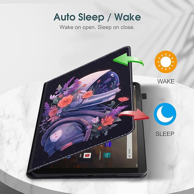 Case for Amazon Fire Max 11 Tablet (13th Generation 2023 Release) Multi-Angle Smart Stand Cover Auto Sleep/Wake for Fire 11 Max Tablet，African American Women Inspirational Quotes