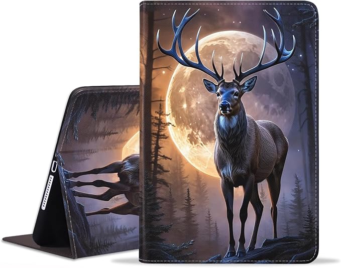 Case for iPad (A16) 11th Generation 11 Inch 2025/ iPad 10th Generation 10.9 Inch 2022 Slim PU Leather Cover Adjustable Stand with Auto Wake/Sleep Case African Women