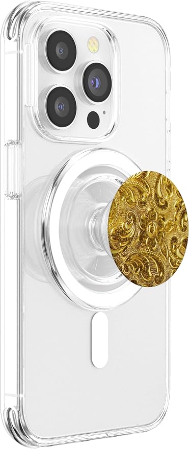 Yellow-Gold Pop Socket Cute Yellow Popsocket Yellow-Gold PopSockets PopGrip for MagSafe