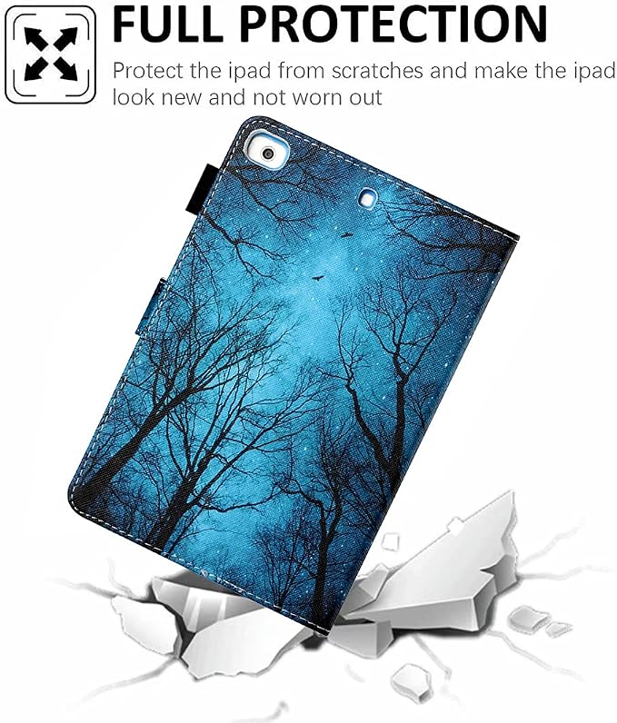 Case for iPad mini 1 2 3 4 Mini 5 Leather Smart Kickstand Case Flip Wallet Protective Case Compatible with iPad mini 1 2 3 4 Mini 5 2019 Pink Gold Marble