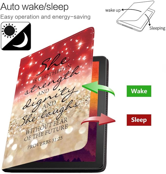 Case for Samsung Galaxy Tab S10 Lite/ S10 FE/ S9 FE 5G 10.9 Inch/ S9 11 Inch - Slim PU Leather Folding Stand Folio Cover with Auto Sleep/Wake American Flag &amp Bullets