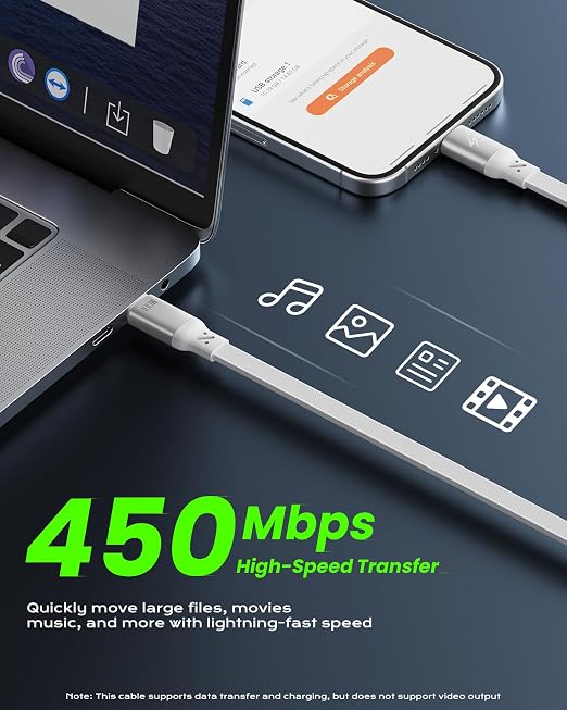 iOttie Basix 100W Retractable USB-C Cable Fast Charging USB C-to-C Cable with 4 Adjustable Cable Lengths USB C Cable for iPhone 17/17 Air/17 Pro/Pro Max 16 15 Series Samsung S24/23+