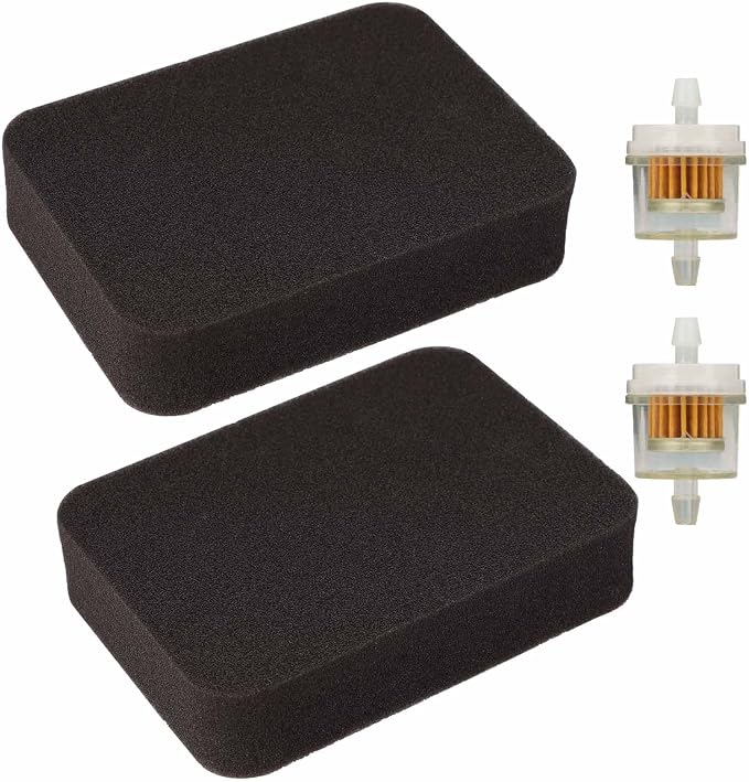 2 Pack 17211-899-000 Air Filter, Compatible