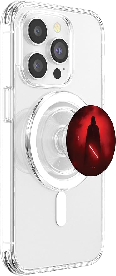 Star Wars Darth Vader Red Lightsaber Shadow PopSockets Adhesive PopGrip