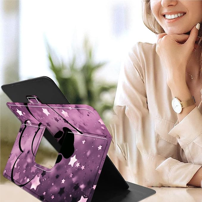for Google Pixel Tablet Case 2023 Universal Tablet CaseSlim PU Leather Multi-Angle Viewing Cover with 360 Degree Rotatable Kickstand forPixel Tablet 2023 11-inchBlue Wolf