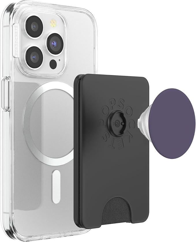 Dark Purple PopSockets PopGrip for MagSafe