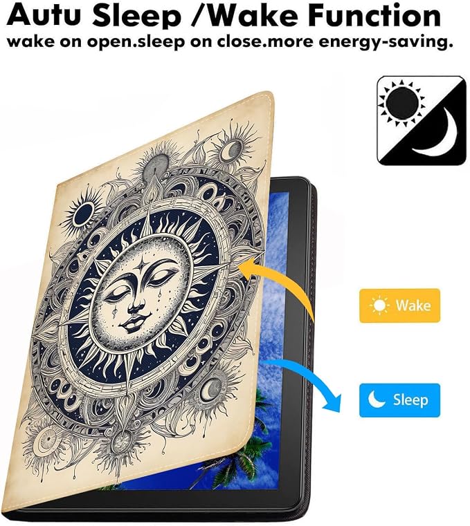 Case for iPad (A16) 11th Generation 11 Inch 2025/ iPad 10th Generation 10.9 Inch 2022 Slim PU Leather Cover Adjustable Stand with Auto Wake/Sleep Case African Women